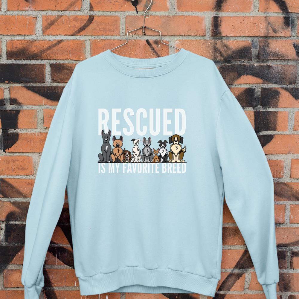 Dog Lovers Long Sleeve Shirt Women Men Kids Rescue Dog Shirt Sweatshirt - Image 9
