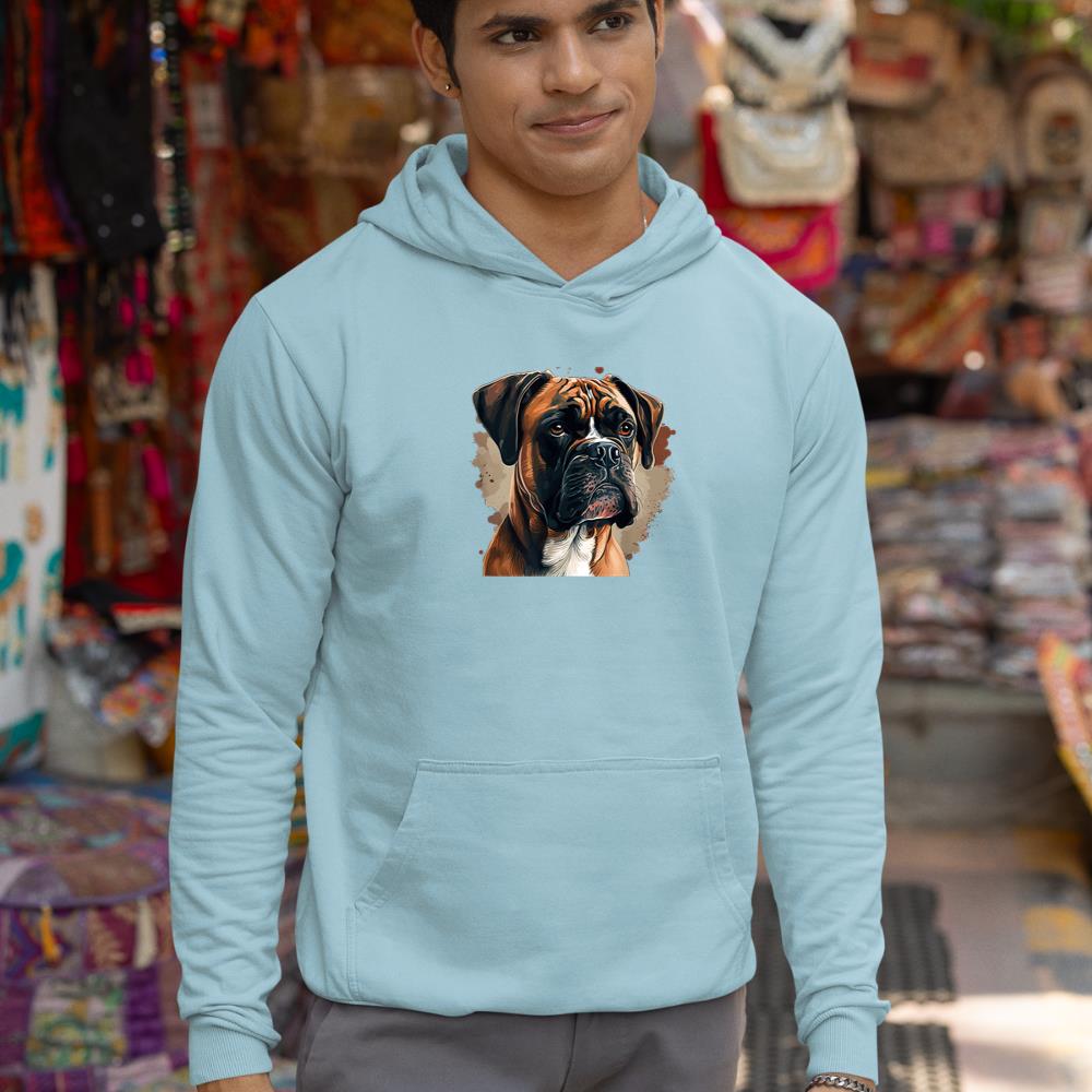 Funny Dog Boxer Hoodie - Image 11