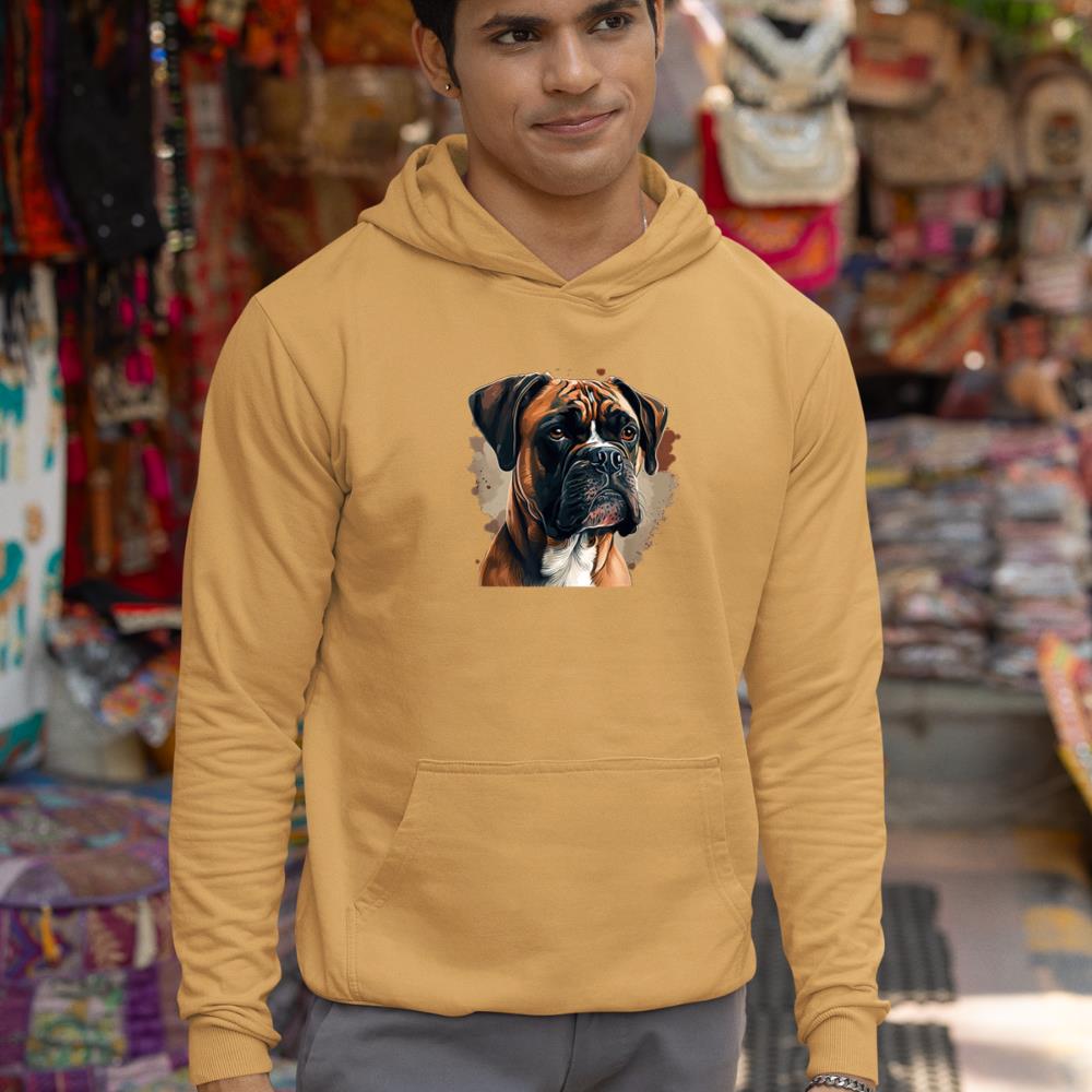Funny Dog Boxer Hoodie - Image 13