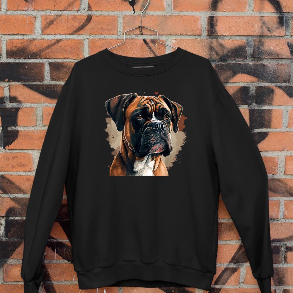 Funny Dog Boxer Sweatshirt