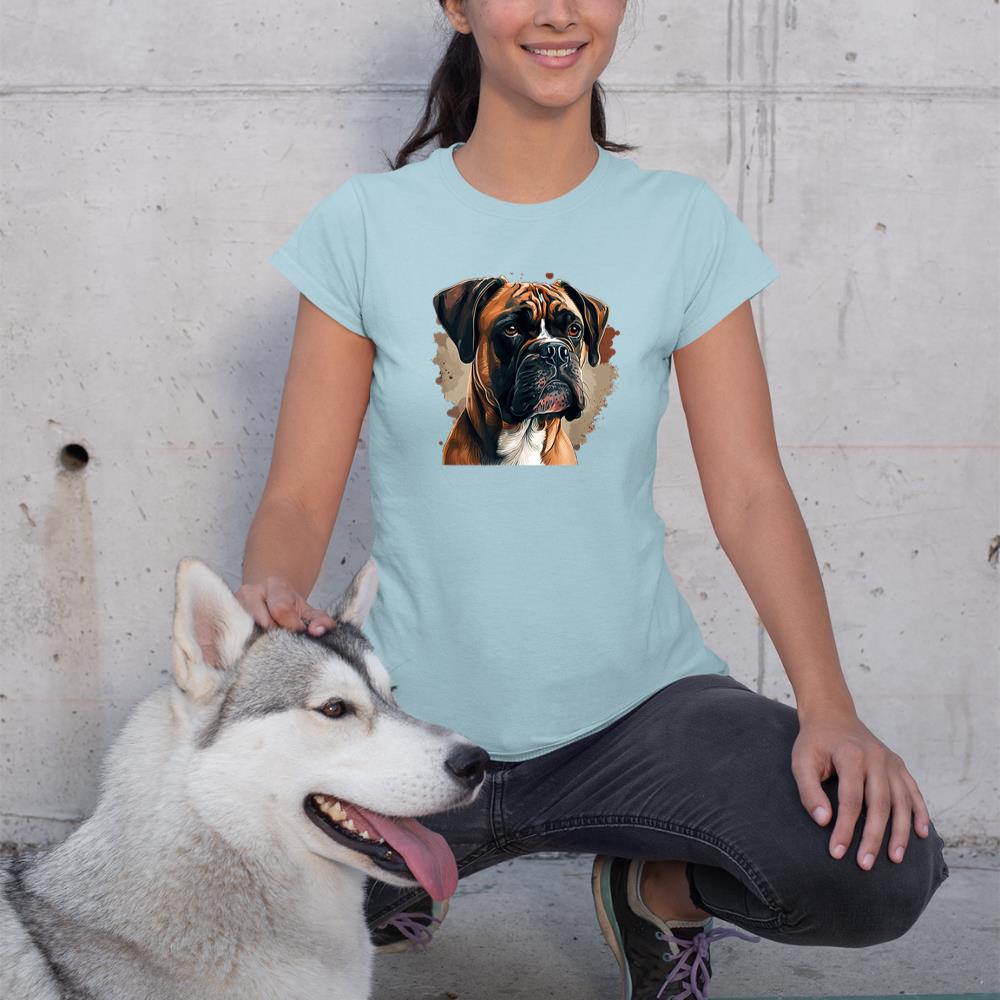 Funny Dog Boxer T-Shirt - Image 10