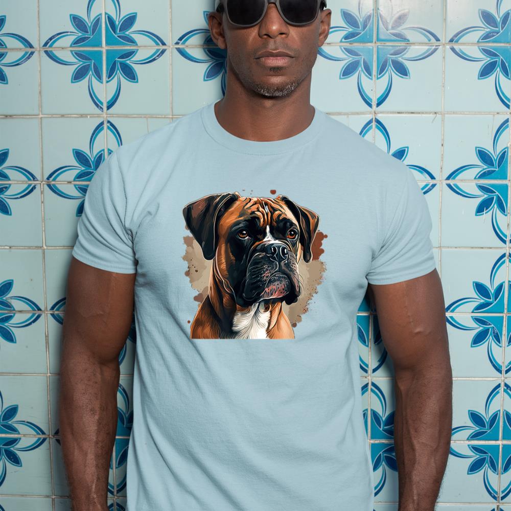 Funny Dog Boxer T-Shirt - Image 11