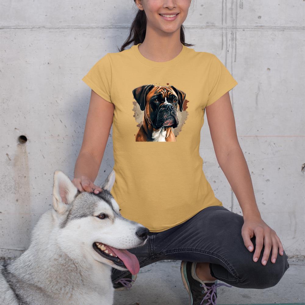 Funny Dog Boxer T-Shirt - Image 12