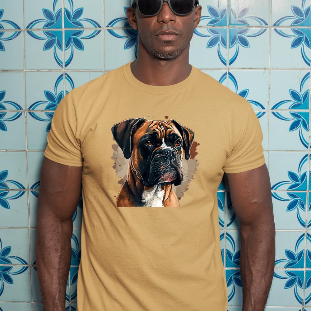 Funny Dog Boxer T-Shirt - Image 13