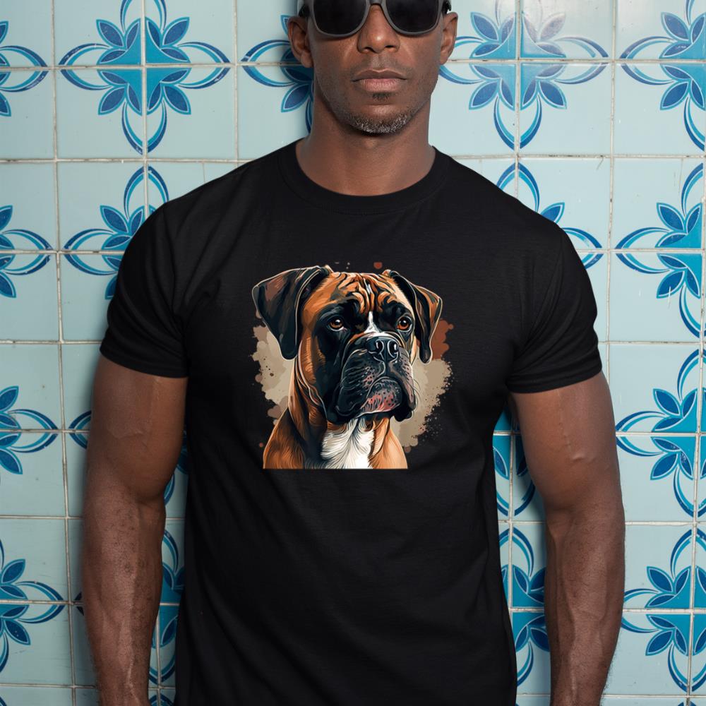 Funny Dog Boxer T-Shirt - Image 3