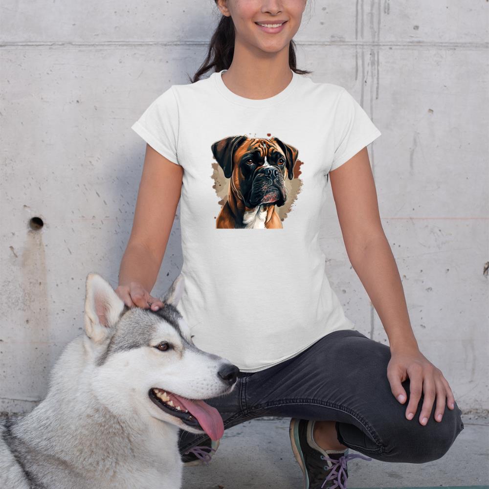 Funny Dog Boxer T-Shirt - Image 4