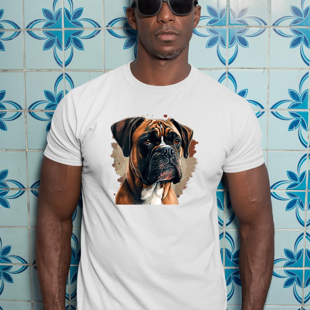 Funny Dog Boxer T-Shirt - Image 5