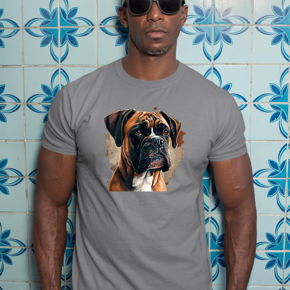 Funny Dog Boxer T-Shirt - Image 7