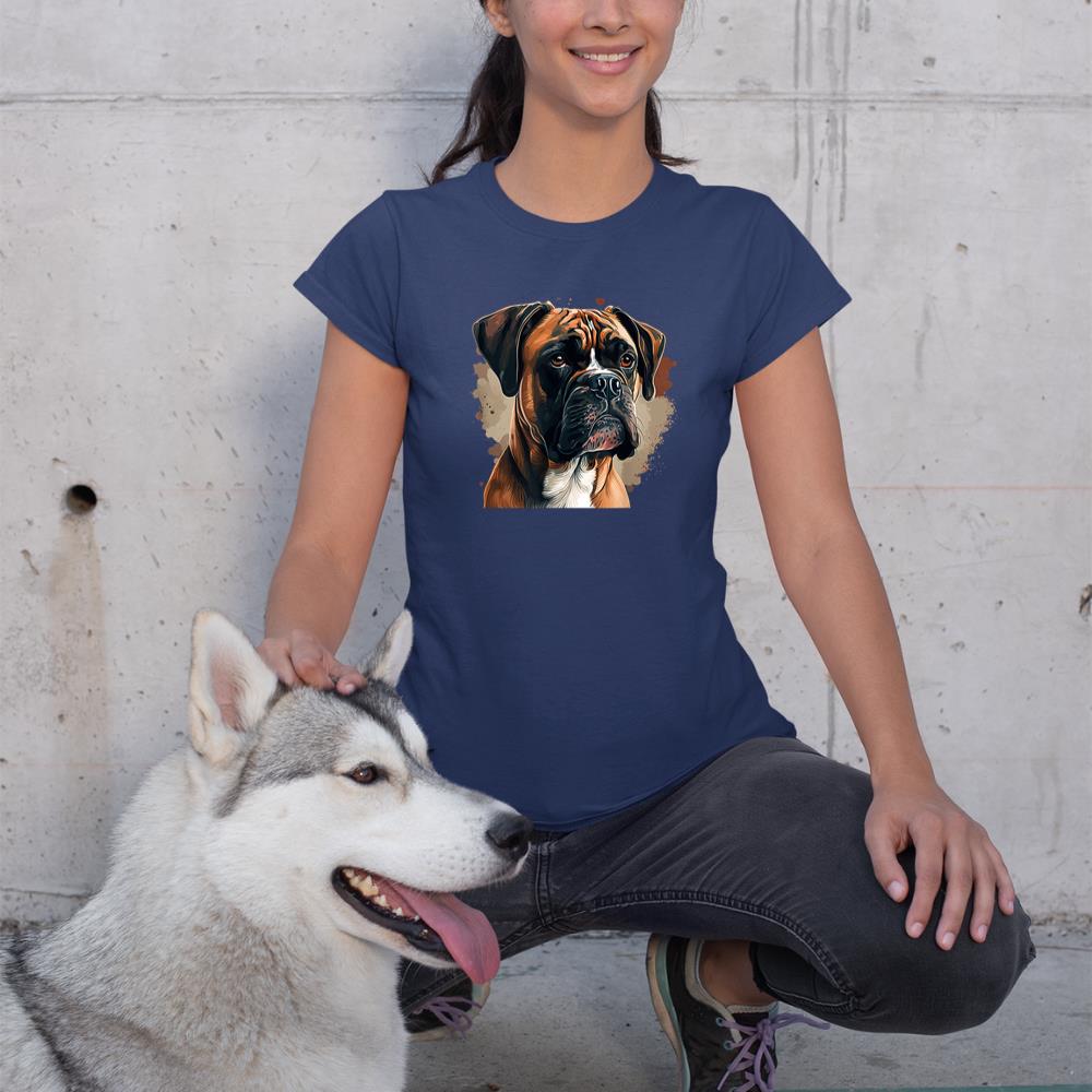 Funny Dog Boxer T-Shirt - Image 8