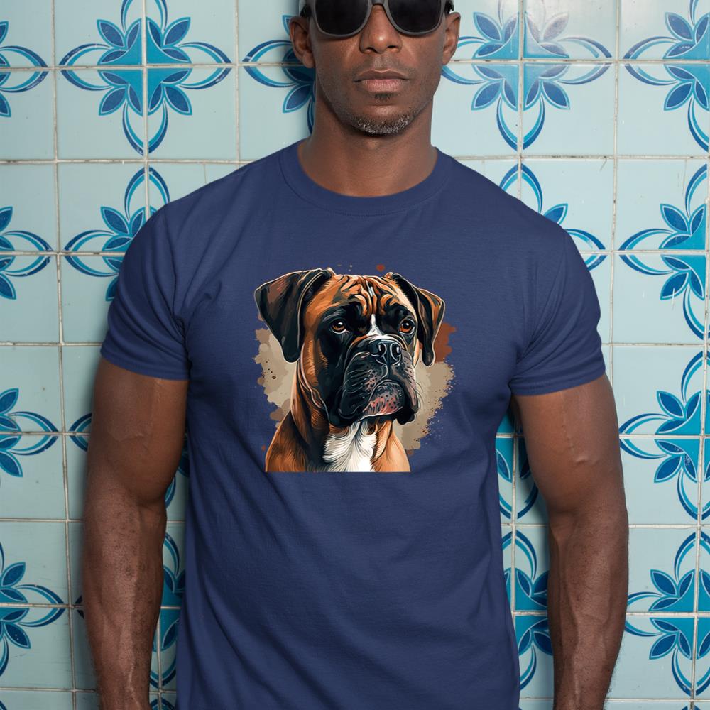 Funny Dog Boxer T-Shirt - Image 9