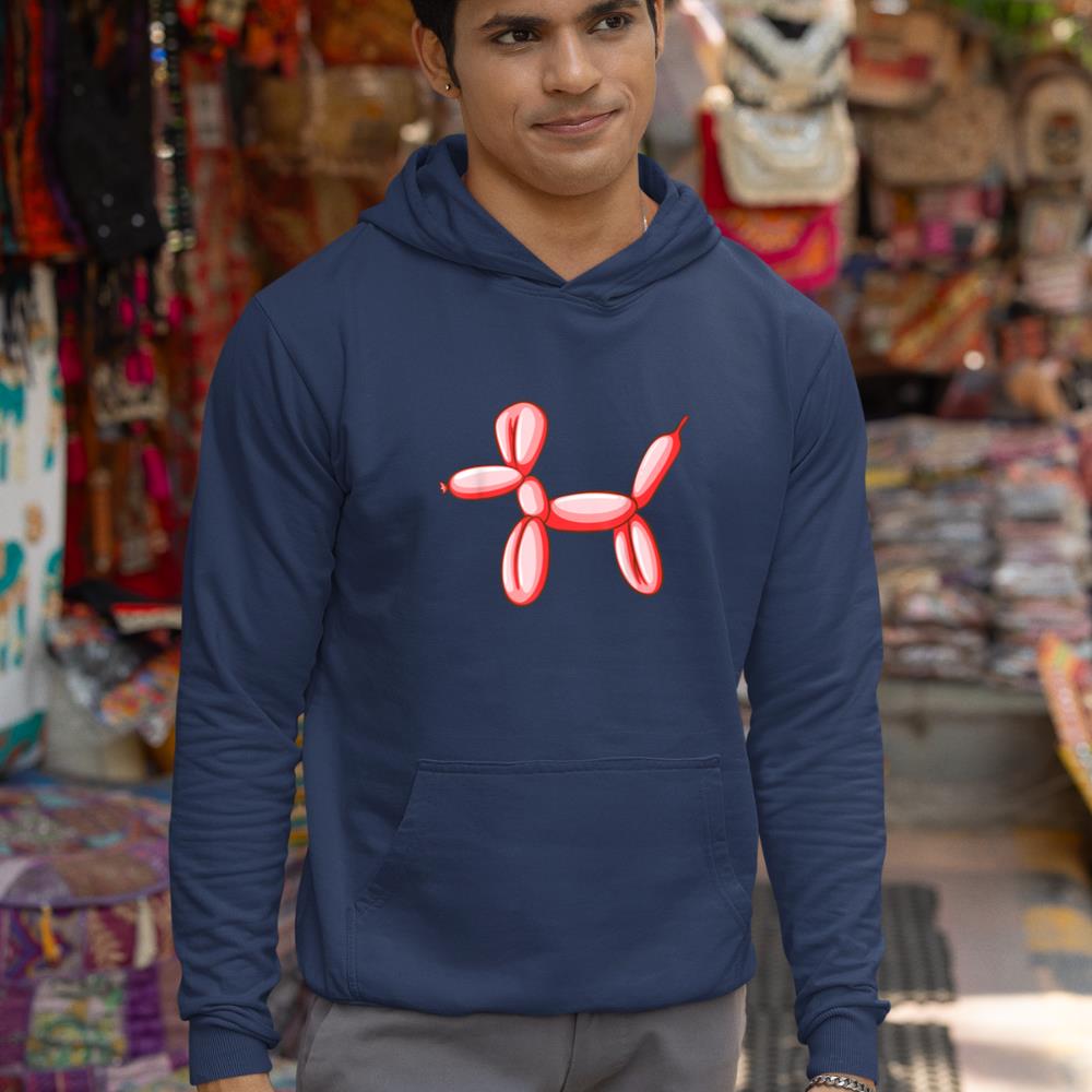 Funny Dog Simple, Balloon design Hoodie - Image 9