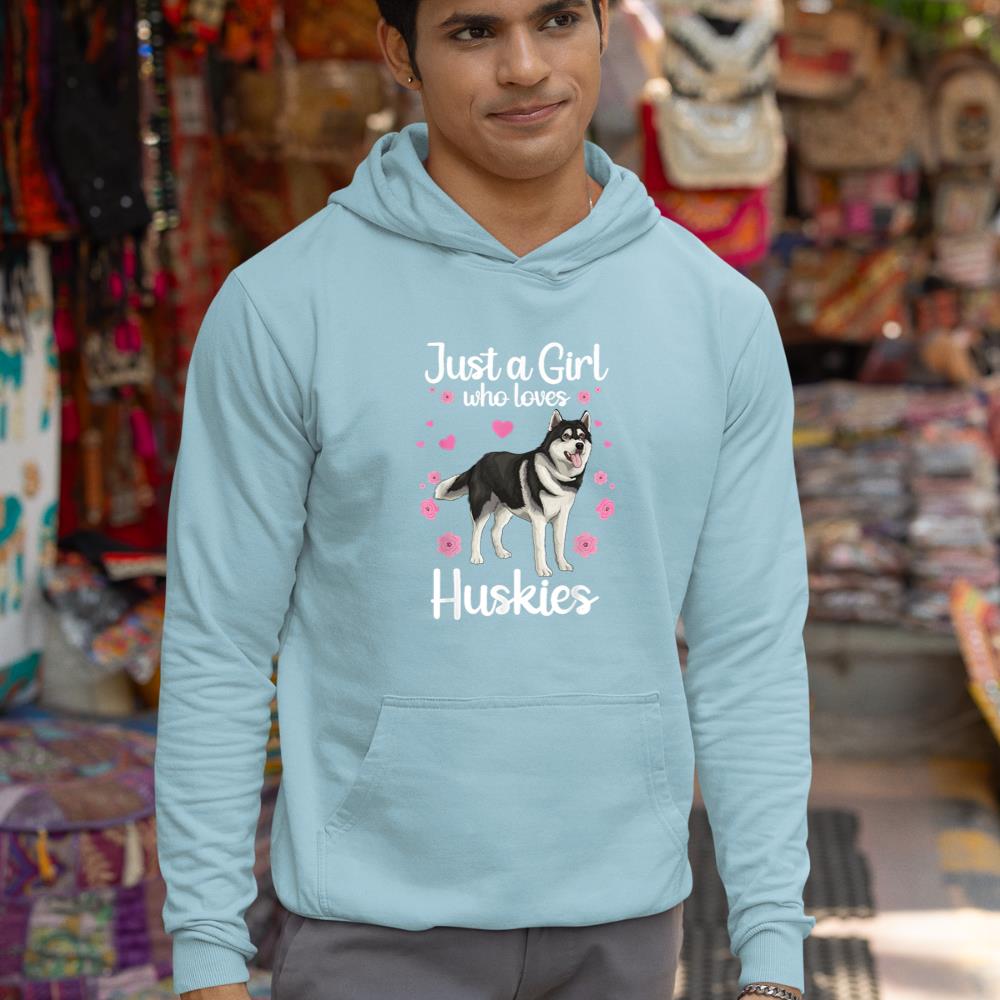 Funny Huskies For Women Girls Pup Siberian Husky Dog Lovers Hoodie - Image 11