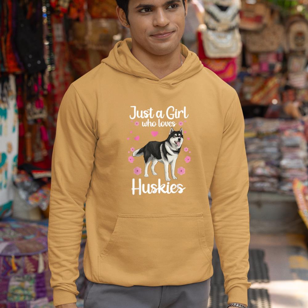 Funny Huskies For Women Girls Pup Siberian Husky Dog Lovers Hoodie - Image 13