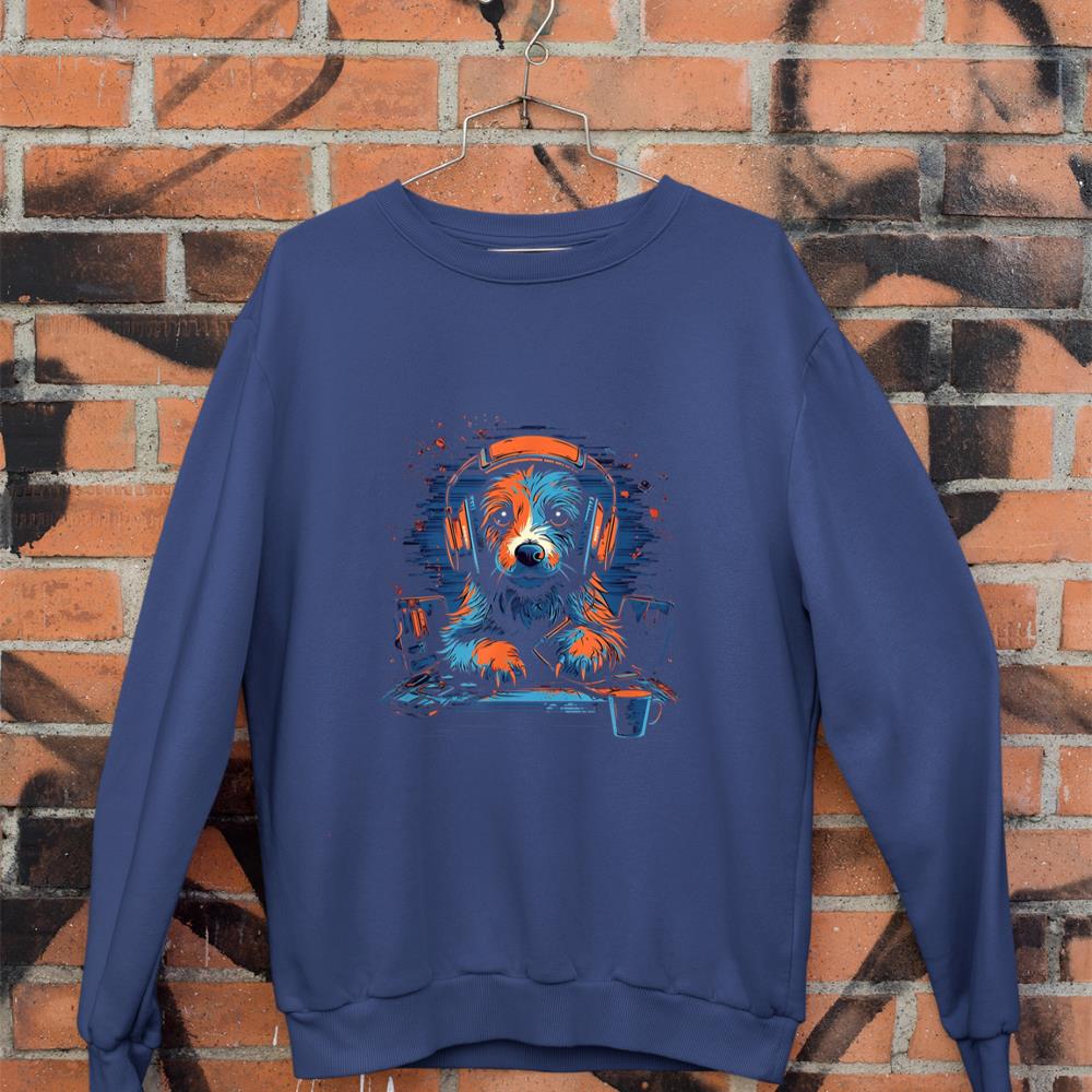 Gaming Gamer Dog PC Computer Online Games Sweatshirt - Image 7