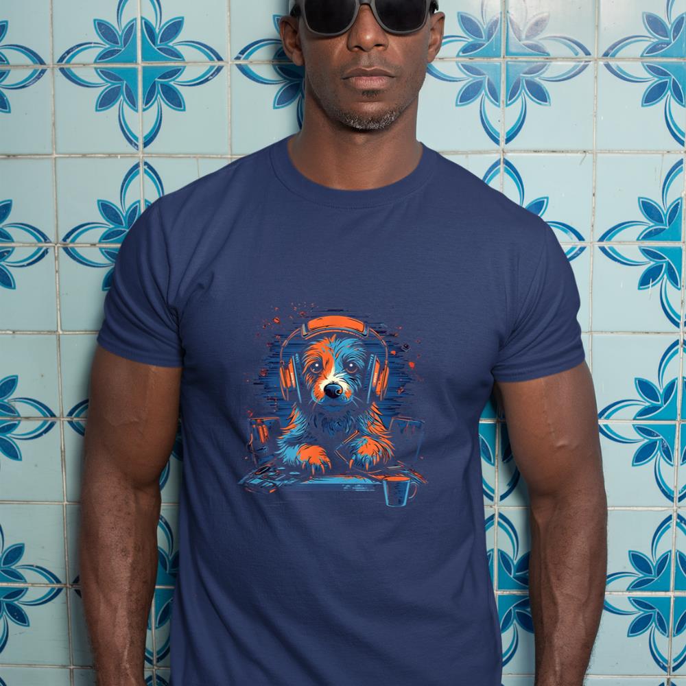 Gaming Gamer Dog PC Computer Online Games T-Shirt - Image 9