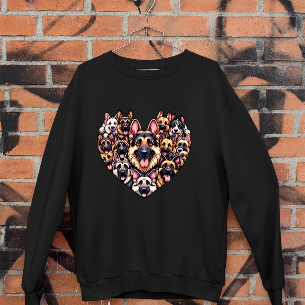 German Shepherd Dog German Shepherds GSD Long Sleeve Sweatshirt