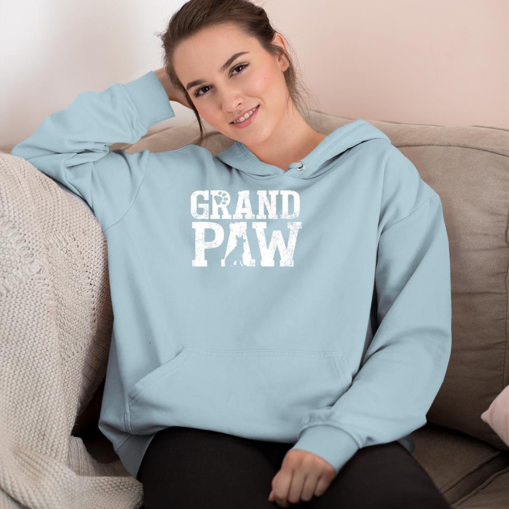 German Shepherd Grand Paw Grandpaw T Shirt Dog Lover Grandpa Hoodie - Image 10
