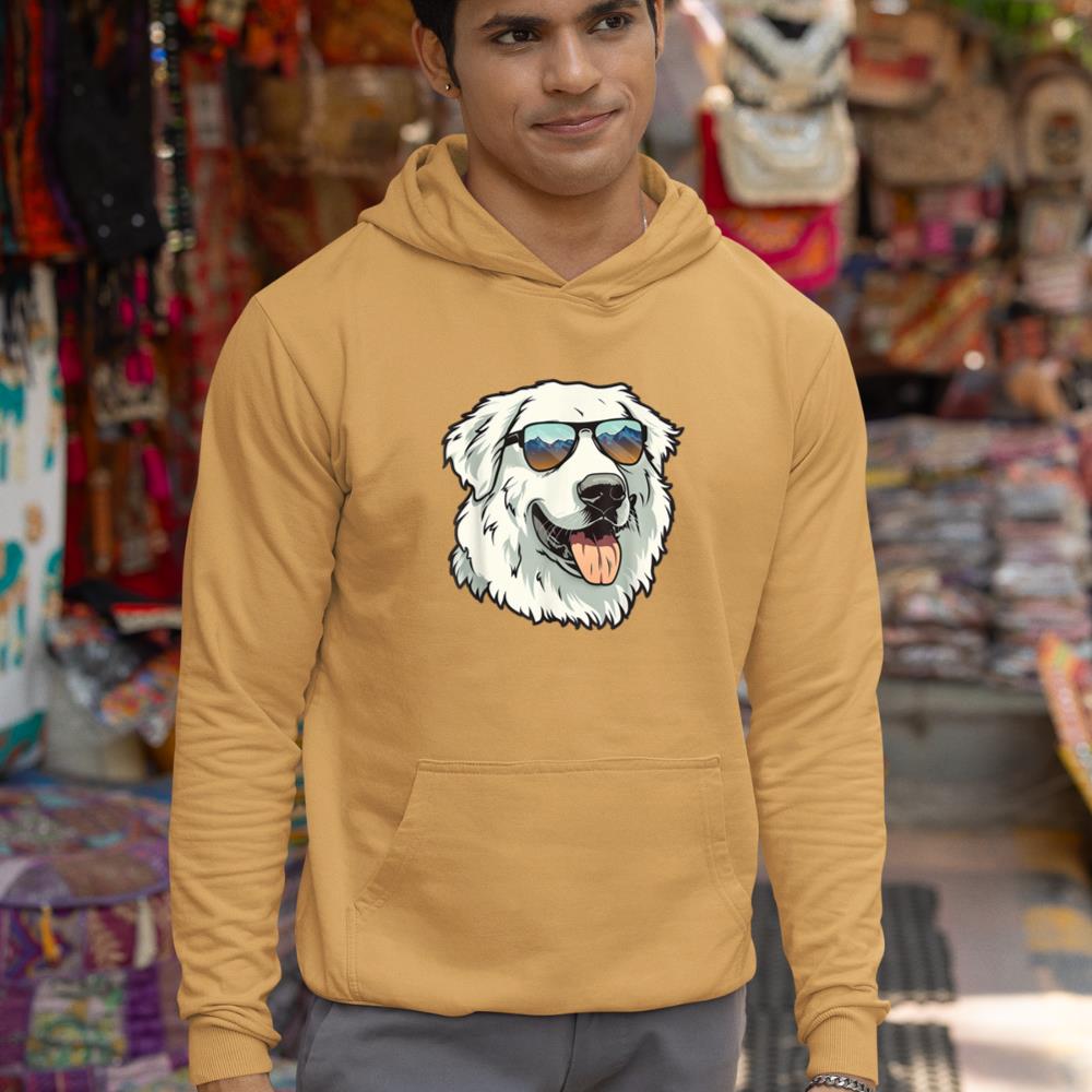 Great Pyrenees Dog Sunglasses Hoodie - Image 13