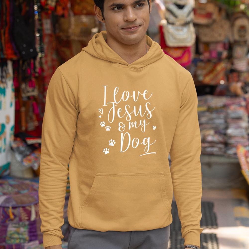 I love Jesus and my Dog Shirt Hoodie - Image 13