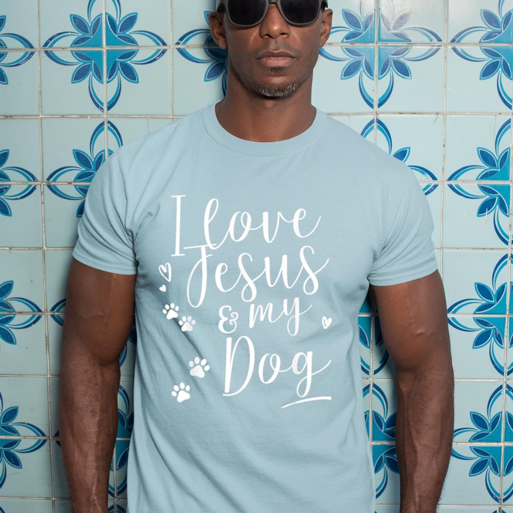 I love Jesus and my Dog Shirt T-Shirt - Image 11