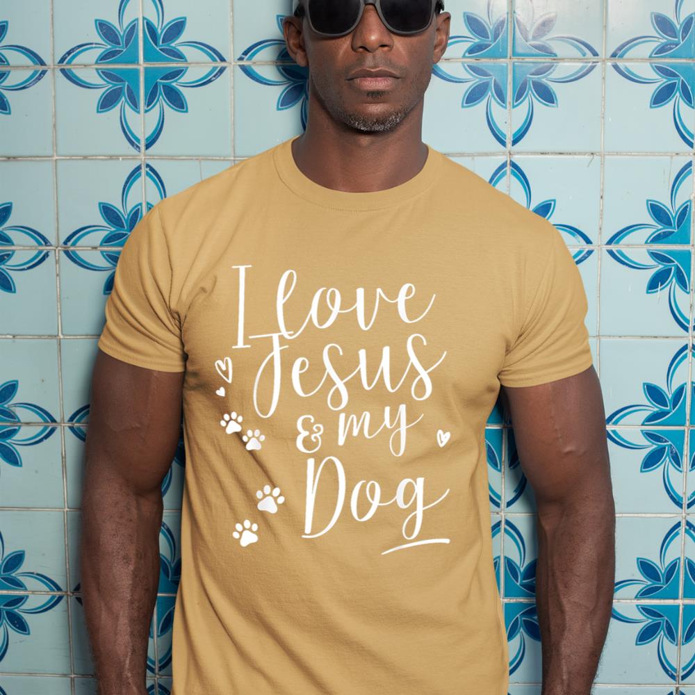 I love Jesus and my Dog Shirt T-Shirt - Image 13