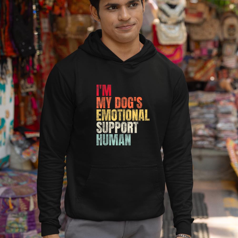 I'm My dog's Emotional Support-Human Hoodie - Image 3