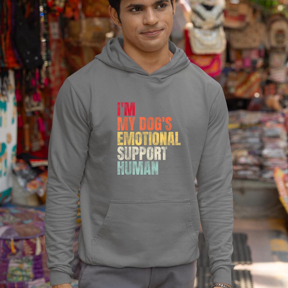 I'm My dog's Emotional Support-Human Hoodie - Image 7