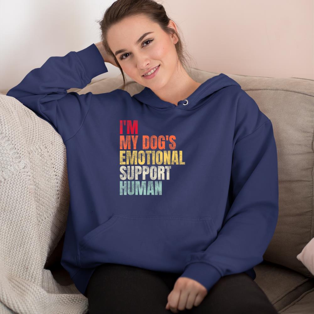 I'm My dog's Emotional Support-Human Hoodie - Image 8
