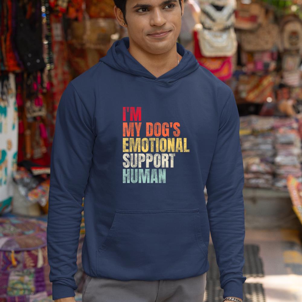I'm My dog's Emotional Support-Human Hoodie - Image 9
