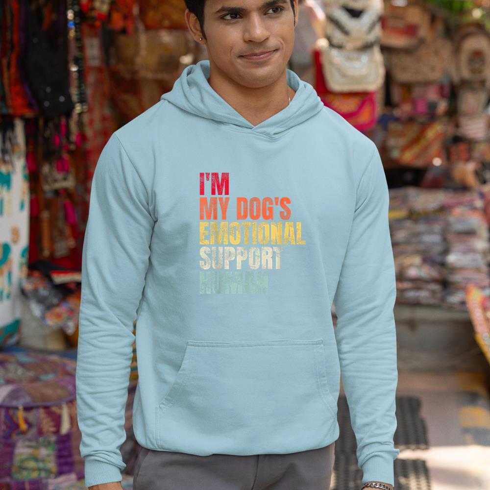 I'm My dog's Emotional Support-Human Hoodie - Image 11