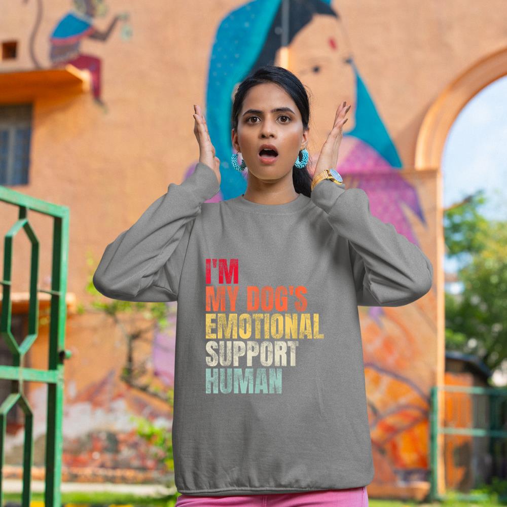 I'm My dog's Emotional Support-Human Sweatshirt - Image 6