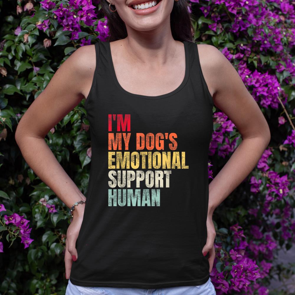 I'm My dog's Emotional Support-Human Tank Top - Image 2
