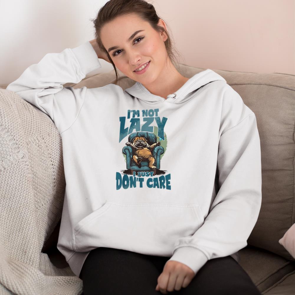 Lazy dog I'm not lazy Hoodie - Image 4
