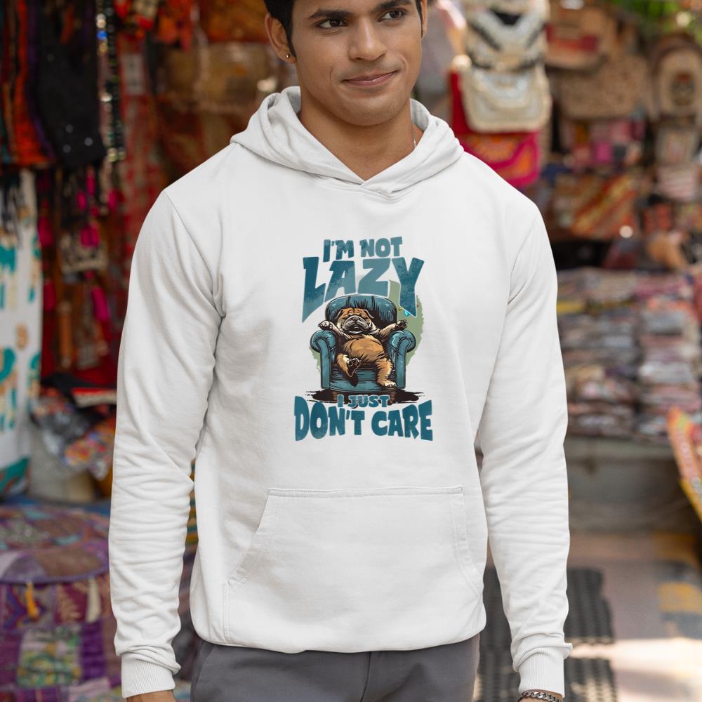 Lazy dog I'm not lazy Hoodie - Image 5