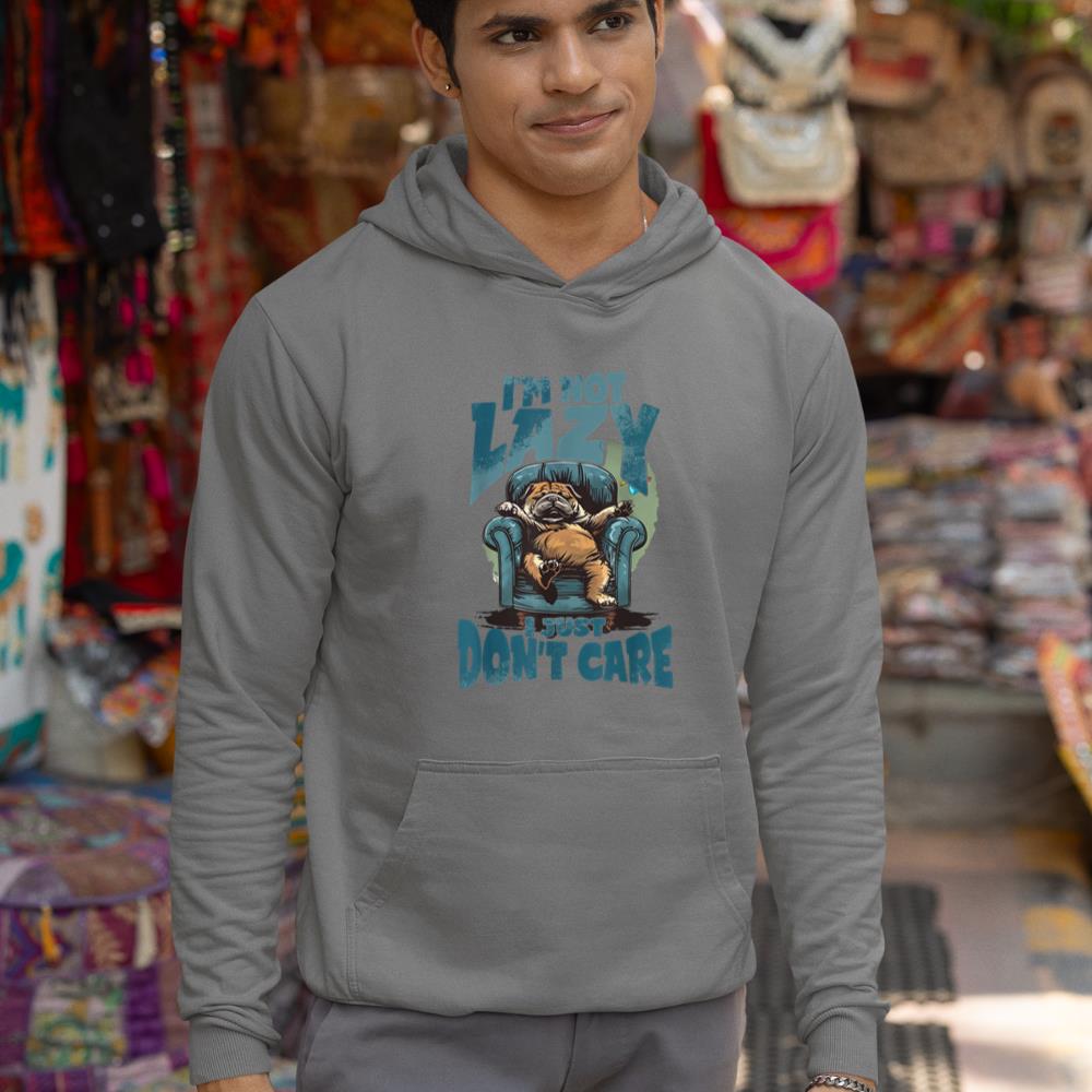 Lazy dog I'm not lazy Hoodie - Image 7