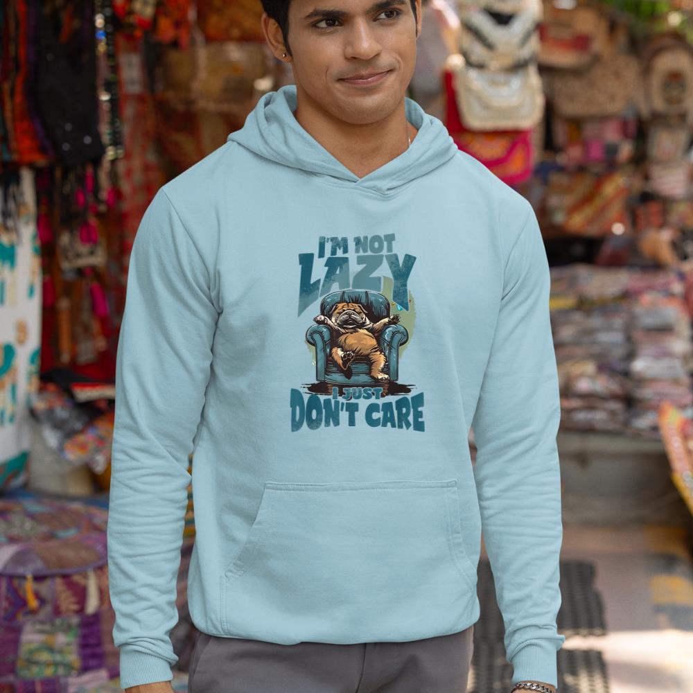Lazy dog I'm not lazy Hoodie - Image 11