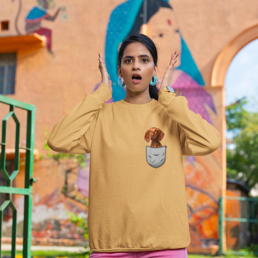 Magyar Vizsla Short Haired Hungarian Vorehand Dog Sweatshirt - Image 12