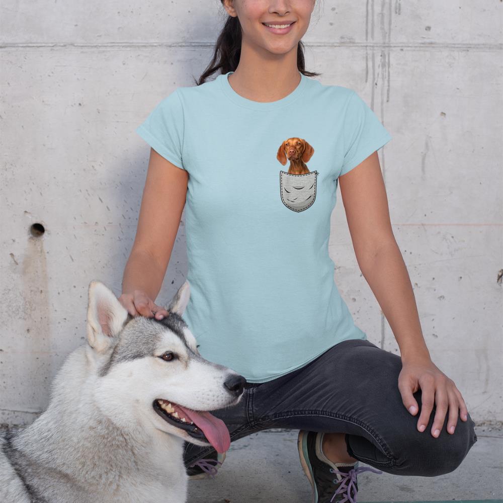 Magyar Vizsla Short Haired Hungarian Vorehand Dog T-Shirt - Image 10