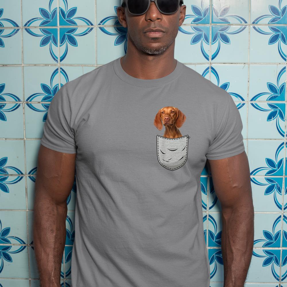 Magyar Vizsla Short Haired Hungarian Vorehand Dog T-Shirt - Image 7