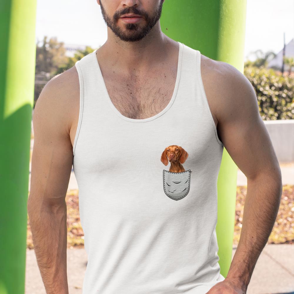 Magyar Vizsla Short Haired Hungarian Vorehand Dog Tank Top - Image 5
