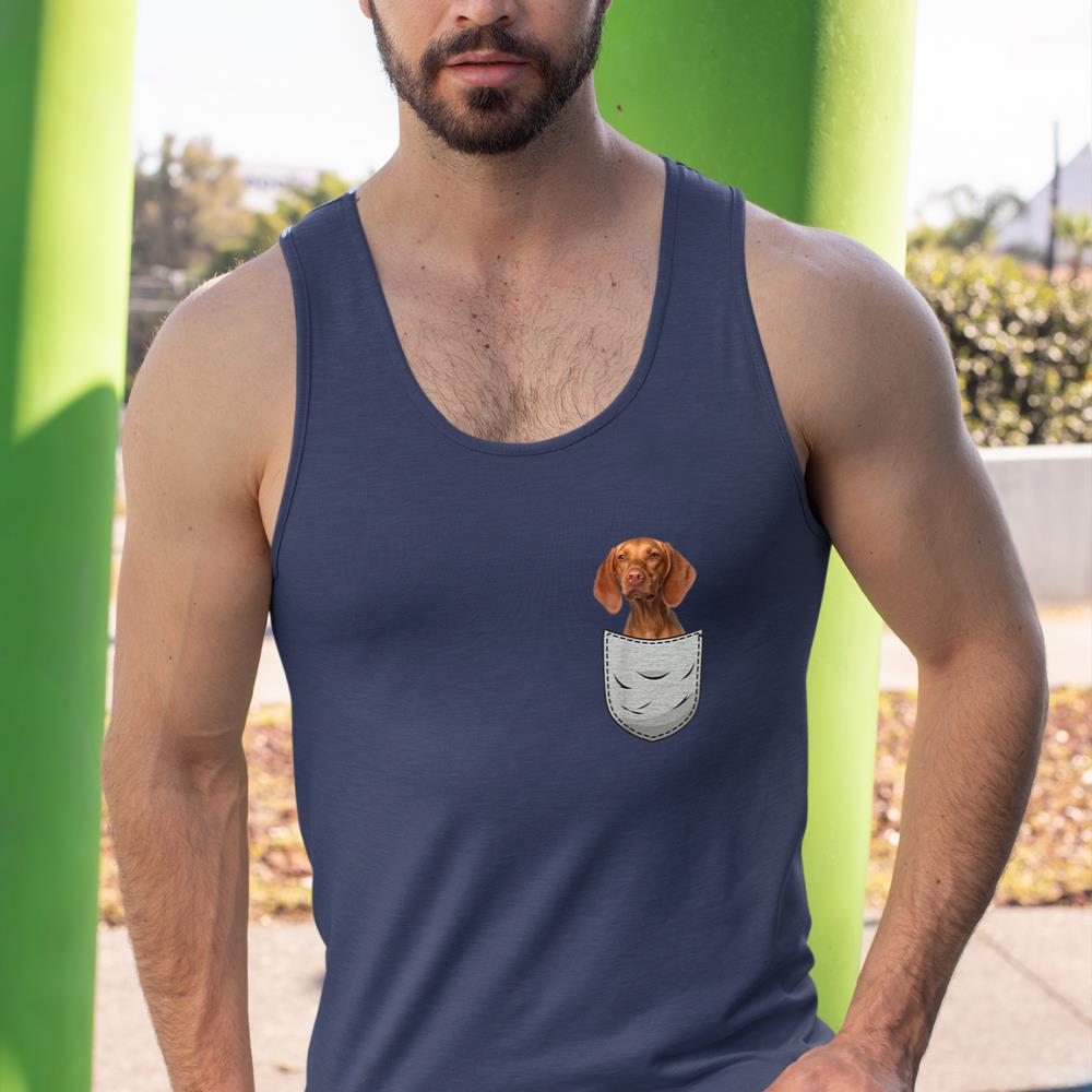 Magyar Vizsla Short Haired Hungarian Vorehand Dog Tank Top - Image 9