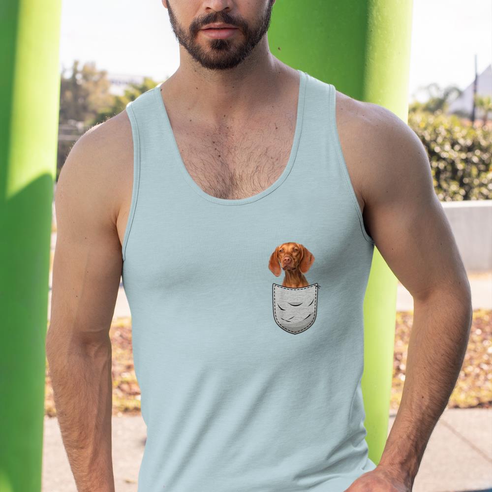 Magyar Vizsla Short Haired Hungarian Vorehand Dog Tank Top - Image 11