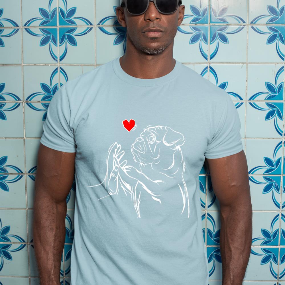 Pug Love Cute Dog Lover Owner Funny Girls Gift T-Shirt - Image 11