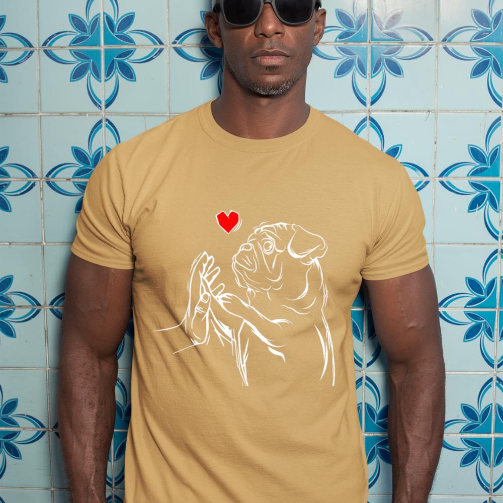 Pug Love Cute Dog Lover Owner Funny Girls Gift T-Shirt - Image 13