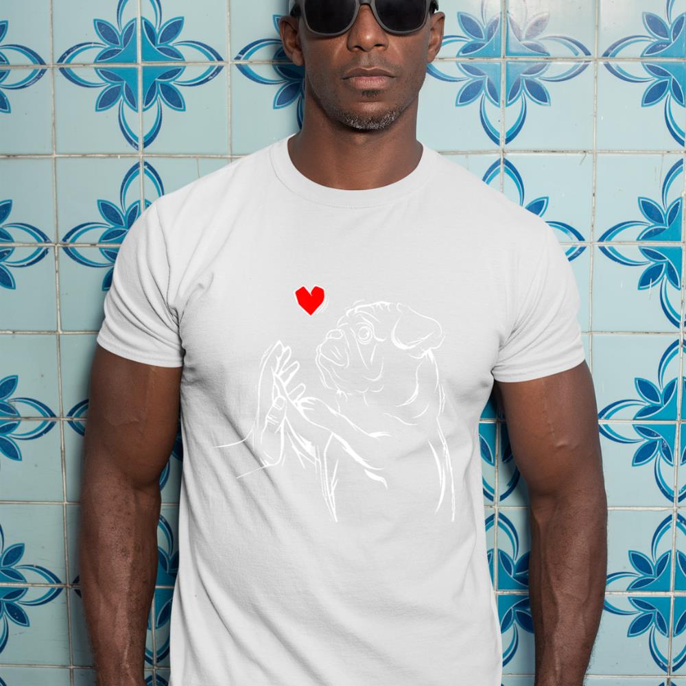 Pug Love Cute Dog Lover Owner Funny Girls Gift T-Shirt - Image 5