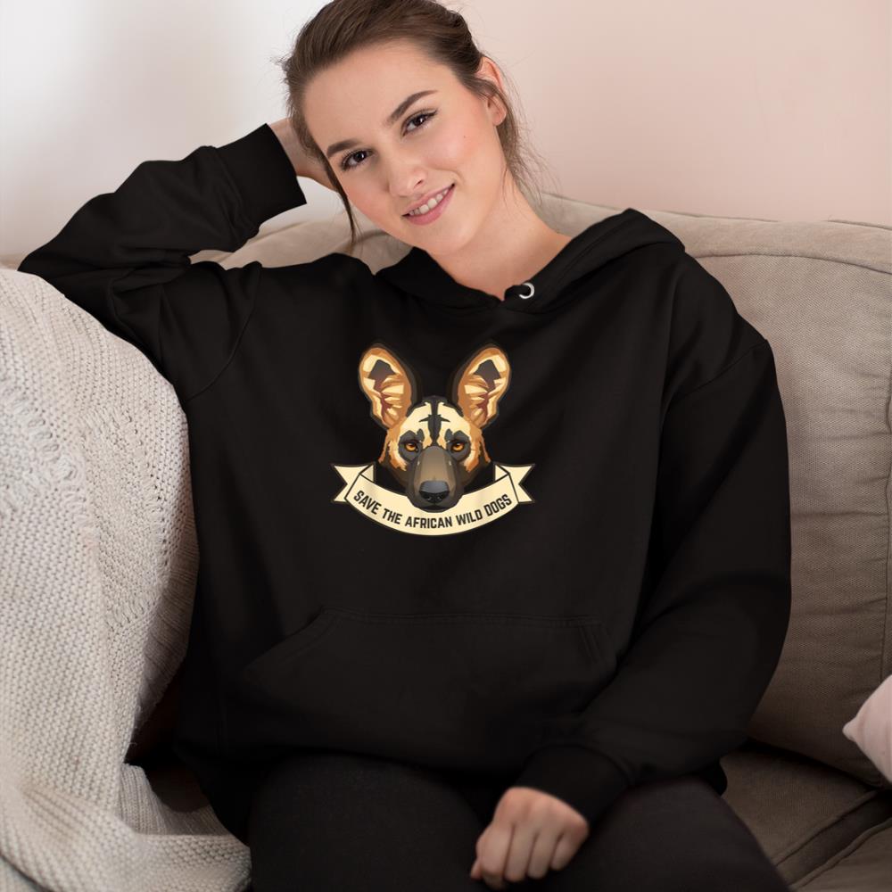 Save the African Wild Dogs Hoodie - Image 2