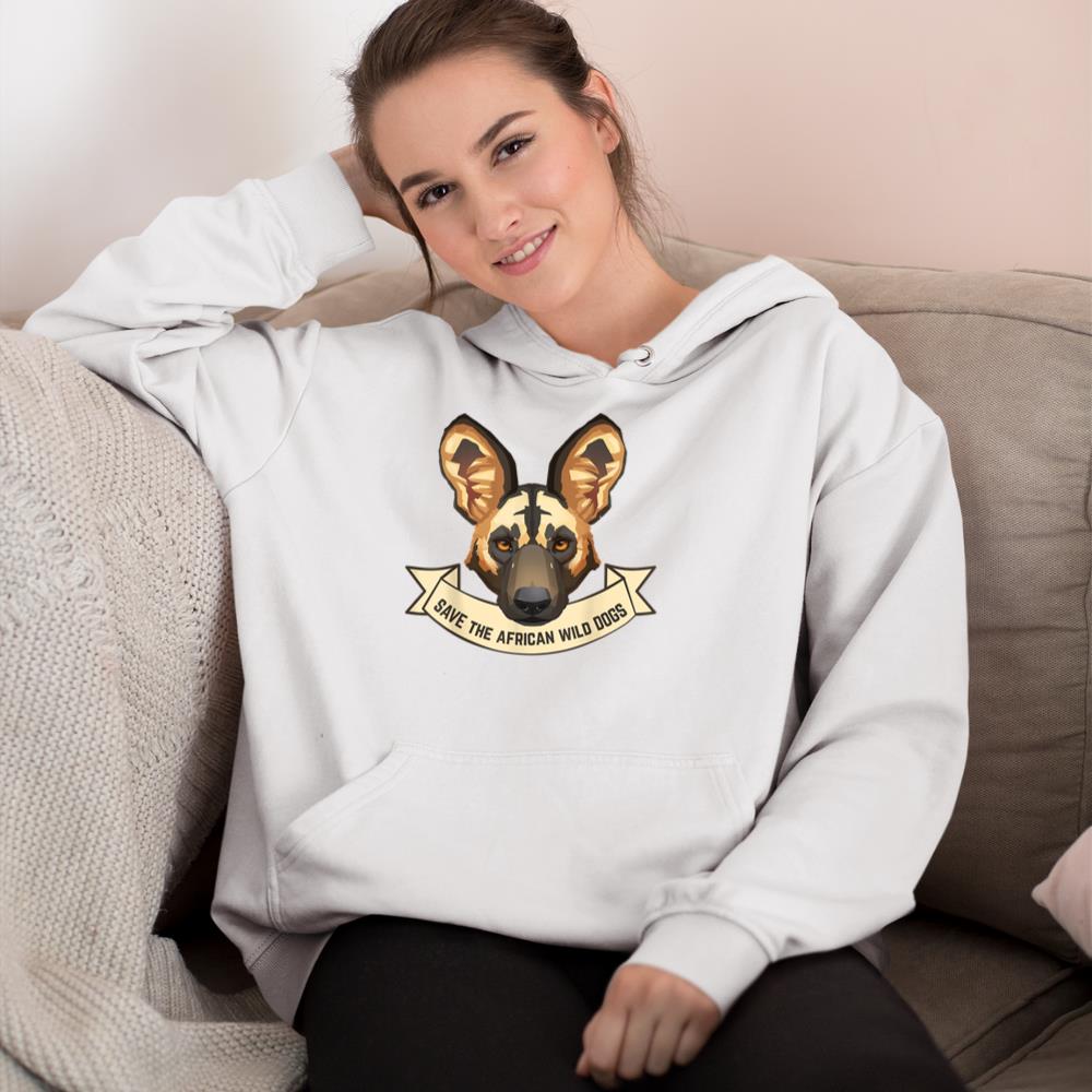 Save the African Wild Dogs Hoodie - Image 4