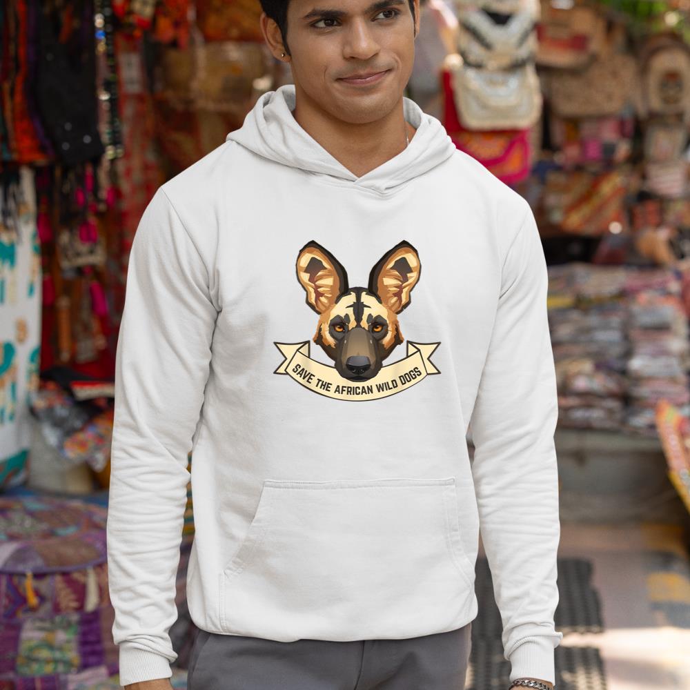 Save the African Wild Dogs Hoodie - Image 5