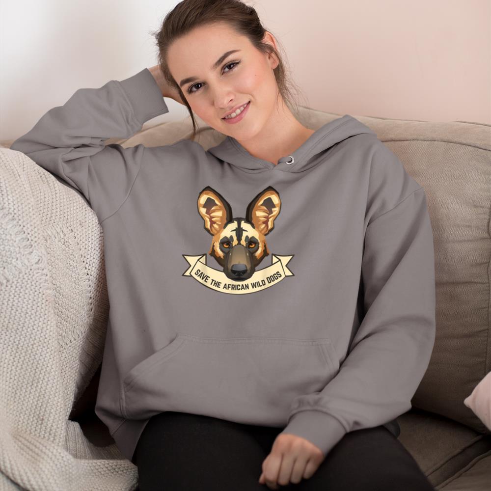 Save the African Wild Dogs Hoodie - Image 6