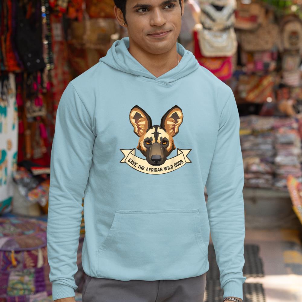 Save the African Wild Dogs Hoodie - Image 11